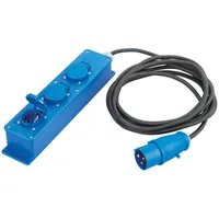 Gimeg CEE/Schuko Mehrfachstecker, 5m