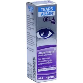 OPTIMA Tears Again Hyaluron Augentropfen 0,3% Gel 10 ml