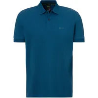 BOSS GREEN Poloshirt »Pio 1«, mit Polokragen Gr. XL, Open blue494) , 93676318-XL