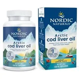 Nordic Naturals Arctic Cod Liver Oil Lemon 90 Softgels