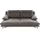 Calia Italia Couch Strukturbezug 3-Sitzer Grau