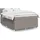 vidaXL Boxspringbett 140 x 200 cm Taupe