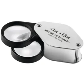 Eschenbach 1187 Einschlaglupe Vergrößerungsfaktor: 4 x, 6 x, 10 x Linsengröße: (Ø) 6x