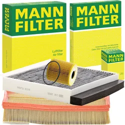 Mann Filter Filterset Passend Für Volvo Xc90 I 275/ 2.5t T6 Awd 209+272 Ps: Ölfilter Volvo: 1275810 Volvo: 12758108 Volvo: 1275811 Volvo: 12758116 Man