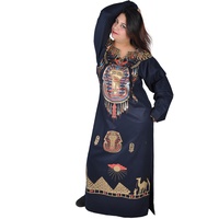 Kleopatra Pharao Kostüm, Fasching Fastnacht Karneval Kleider aus dem Orient Ägypterin, dunkelblau (60-62 (4XL))