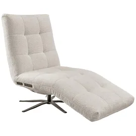 KAWOLA Relaxliege LETICIA Polyester 0 x 0 x 0 cm Weiß mit Relax-Funktion