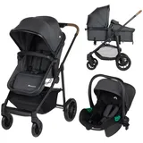 Bebeconfort Kinderwagen Haze Trio«, 3-in-1, kompakt und faltbar