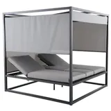 MWH Cubico Daybed Matt Grey 200x200cm inkl. Polster Grau