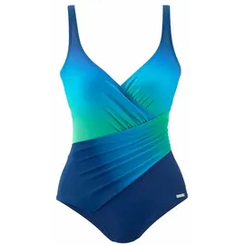 LASCANA Badeanzug Damen Blau/Türkis 38 Cup D