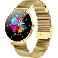 MANTA SWU501LGD Gold (43 mm), Smartwatch