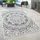 Paco Home In- & Outdoor Teppich Balkon Terrasse Vintage Orientalisches Muster Ornamente, Grösse:60x100 cm, Farbe:Blau 2