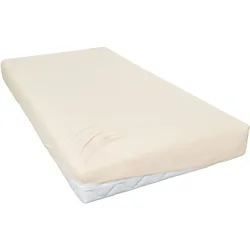 Spannbettlaken 100x200 NATUR - beige