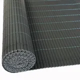 Estexo Sichtschutzmatte 120 x 300 cm grau PVC