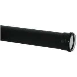 Geberit Silent PP Rohr 390102141 DN 40, 500 mm, mit Muffe, schalloptimiert