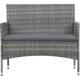 vidaXL Garten-Lounge-Set 5-tlg. grau
