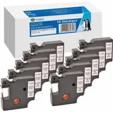 G&G Schriftband 45013 Weiß 12mm x 7m 10 Blatt