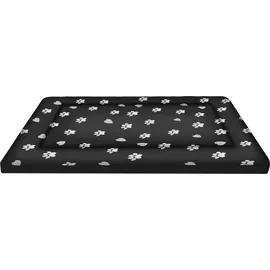 OEM Hundebett Purlov XXL 100 x 70 cm schwarz