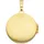 Jobo Medaillon rund Gelbgold 333