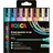 Uni-Ball Acrylmarker Set 8 St. Pastell 1,8 - 2,5 mm
