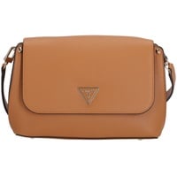 GUESS Meridian Flap Crossbody, cognac