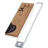 LED Sensor Licht Schrankleuchten, Wiederaufladbar Schranklicht mit Bewegungsmelder, 2500mAh Intelligente LED Küchenleuchte,Weiches Licht für Küche,Kleiderschrank,Kofferraum,Treppe,Verschiedene Räume