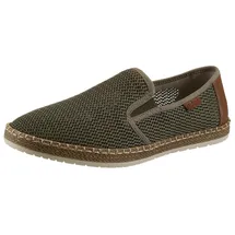 Rieker Espadrille Herren Grün 42