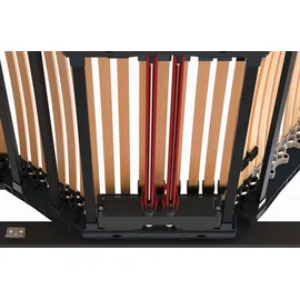 Hn8 Schlafsysteme Quattro Move Elektrischer Lattenrost mit 42 Leisten 90 x 200 cm