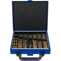 BGS Spiral- und Stufenbohrer-Satz HSS Titan nitriert 1 - 10 mm 119-tlg