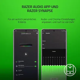 Razer Leviathan V2 X - PC-Gaming-Soundbar (mit Full-Range-Treibern, Kompaktes Format, Stromversorgung und Audio per USB Typ C, Bluetooth 5.0, Chroma RGB) Schwarz