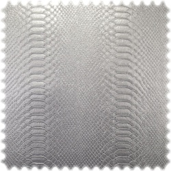 AKTION Kunstleder Viper Metallic in Schlangenoptik