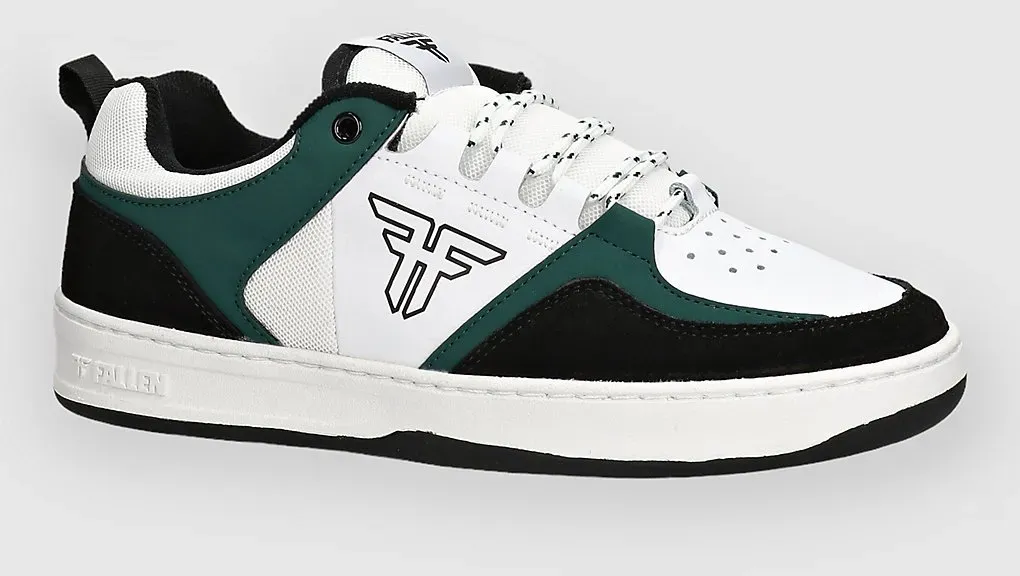 Fallen The Crest Skateschuhe white / black / green Gr. 8.0