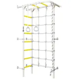 JEFlex Sprossenwand ClimbMaxx M5 weiß-gelb - Weiß/Gelb