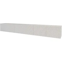 altdecor Zeno Lowboard 300 cm Weiß/Holzwerkstoff