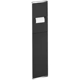 Keuco Plan Integral Modul WC 1, Papierrollenhalter, Anschlag links, 44964013701, Farbe: verchromt / schwarz matt