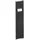 Keuco Plan Integral Modul WC 1, Papierrollenhalter, Anschlag links, 44964013701, Farbe: verchromt / schwarz matt