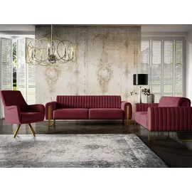 Fun Möbel Sofaset Valerie 3-2 Und Drehsessel