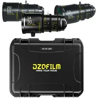DZOFILM Pictor Zoom 3-Lens (14-30/20-55/50-125 T2.8) bundle PL/EF Mount