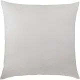 Traumschlaf Kissenbezug Uni Biber 80 x 80 cm Silber