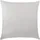 Traumschlaf Kissenbezug Uni Biber 80 x 80 cm Silber
