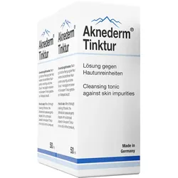 AKNEDERM Tinktur 2X50 ml Tinktur