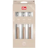 Prym Häkelnadel Set Taupe 6/8/10 mm