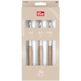 Prym Häkelnadel Set Taupe 6/8/10 mm