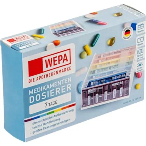 WEPA 7 Tage Wochenmagazin UV-Schutz+ Regenbogen 1 St