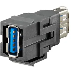 Rutenbeck KMK-USB 3.0 sw - Modulare Eingabe - SuperSpeed USB