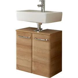 Saphir Waschbeckenunterschrank Quickset 318 60 x 53 x 33 cm Braun