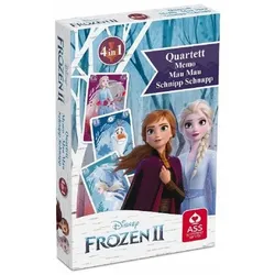 ASS Spielkarten Disney Frozen 2 / Die Eiskönigin - Quartett & Aktionsspiel
