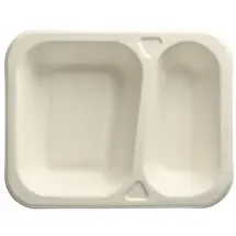 Papstar 100 Siegelschalen, 2-geteilt 725 ml - 18,5 cm x 23,5 cm