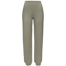 ELBSAND Strickhose Damen oliv meliert Gr.32/34