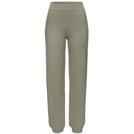 ELBSAND Strickhose Damen oliv meliert Gr.32/34