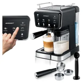 Berdsen BD-773 schwarze 20-Bar-Milchaufschäumer-Kaffeemaschine - Schwarz